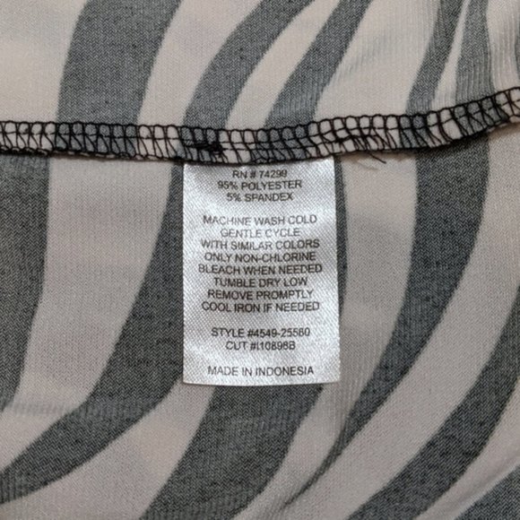 Intermission Zebra Print Sheath Dress | 10 - Picture 5 of 5